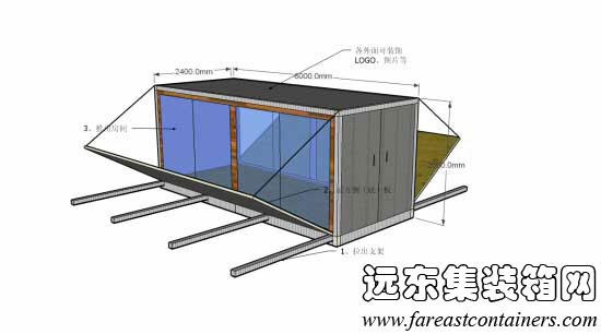 百變集裝箱建筑,集裝箱活動房屋,住人集裝箱,二手集裝箱