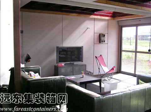 集裝箱住宅別墅: Red Container House Lille,集裝箱房屋,集裝箱建筑,集裝箱活動(dòng)房,住人集裝箱