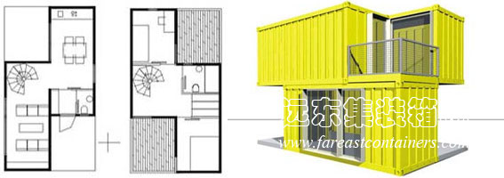 由 Conhouse 公司研發(fā)的小型集裝箱建筑,集裝箱房屋,集裝箱建筑,集裝箱住宅,集裝箱活動(dòng)房,住人集裝箱