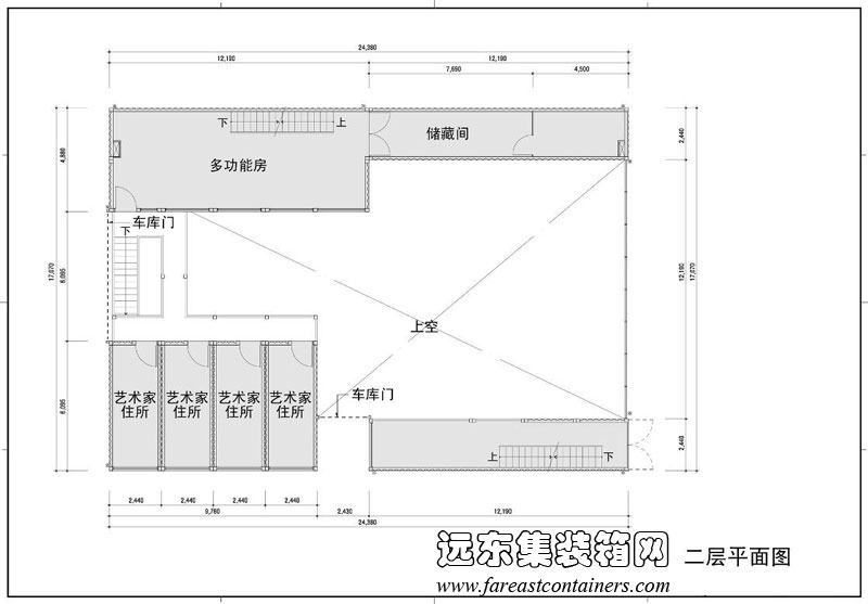 Platoon 藝術(shù)館,集裝箱房屋,集裝箱建筑,集裝箱住宅,集裝箱活動(dòng)房,住人集裝箱