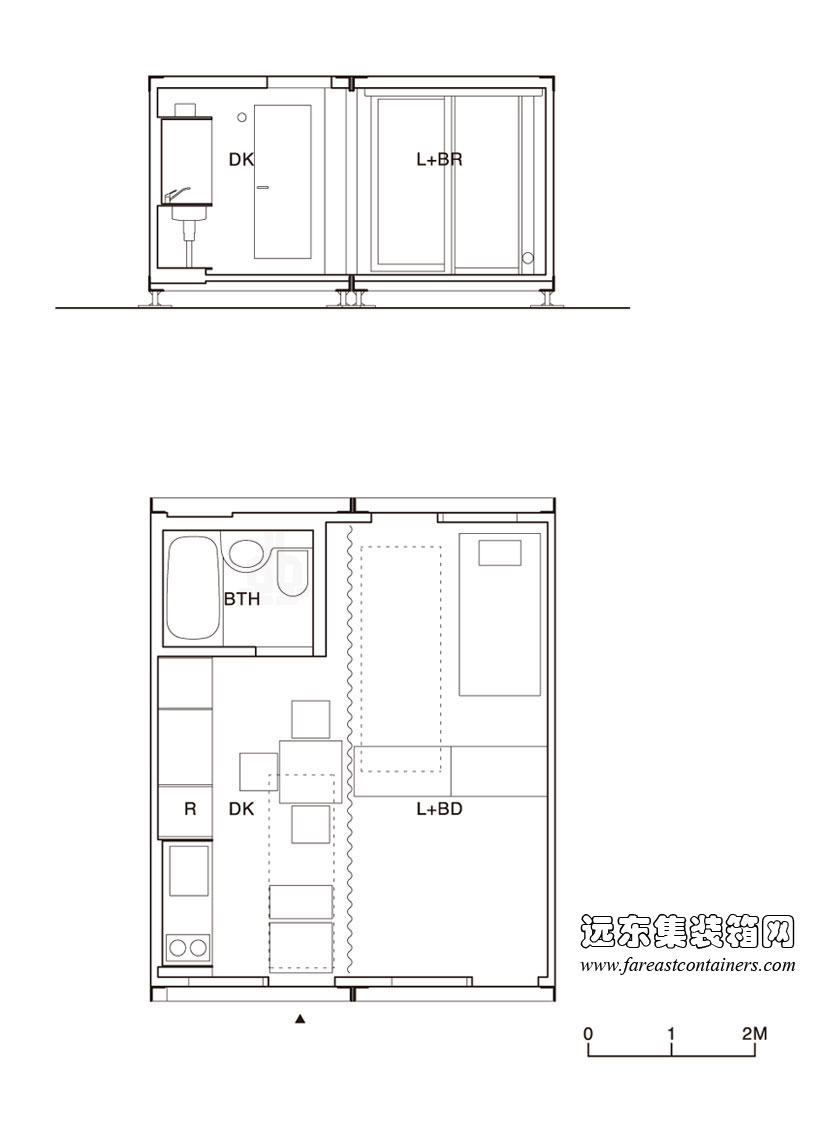 Ex-Container project設(shè)計(jì)圖,集裝箱住宅,集裝箱建筑,集裝箱房屋,集裝箱活動(dòng)房