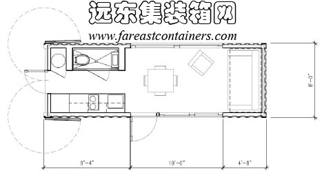 c192 nomad,集裝箱住宅,集裝箱建筑,集裝箱房屋,集裝箱活動(dòng)房,住人集裝箱