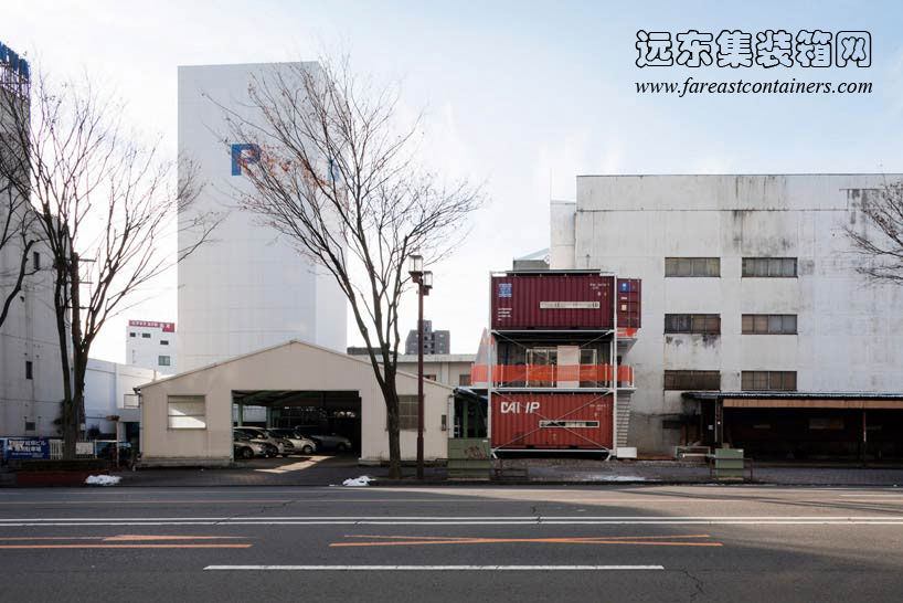 Sugoroku Office,集裝箱住宅,集裝箱建筑,集裝箱房屋,集裝箱活動房,住人集裝箱