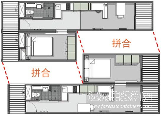 澳洲國(guó)立大學(xué)集裝箱宿舍室內(nèi)照片,集裝箱房屋,集裝箱活動(dòng)房,住人集裝箱,集裝箱住宅,集裝箱建筑