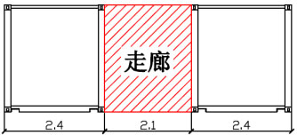 兩側(cè)箱體長度方向平行于走廊,集裝箱房屋,集裝箱活動房,住人集裝箱,集裝箱住宅,集裝箱建筑