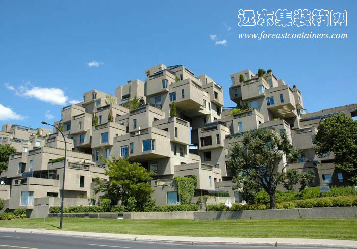 Habitat 67,盒子建筑,模塊化建筑