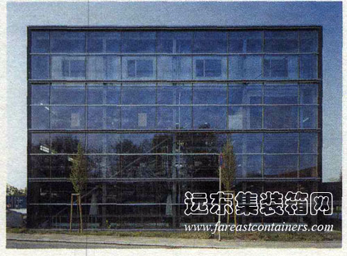 盒子建筑實例：費爾巴舍辦公樓(Office Block in Fellbach)